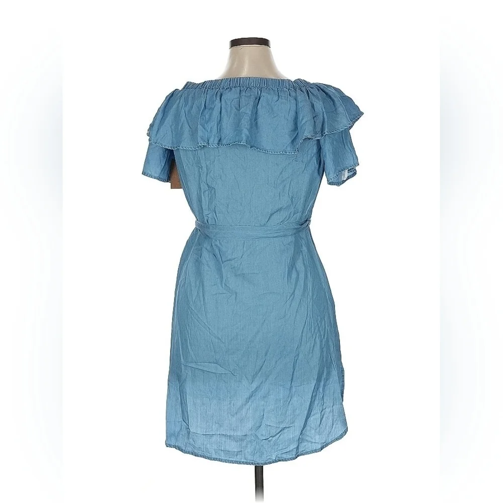 Rachel Rachel Roy Off-The-Shoulder Chambray Dress – XL – NWT – $102 Retail